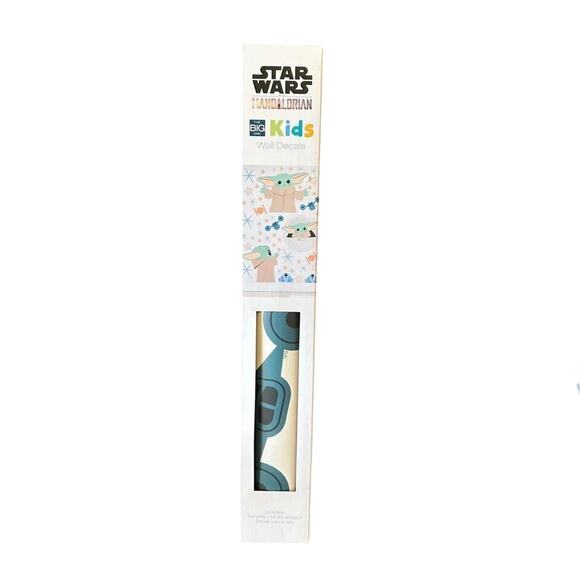 Star Wars Mandalorian Kids Wall Decals. The Big One. 4 Sheets. 49 Decals Each. - Picture 1 of 2